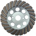 Disc diamantat de slefuit TURBO Beton 100 mm